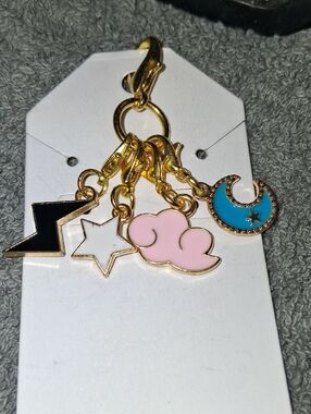 Hand Crafted Celestial Keycharm